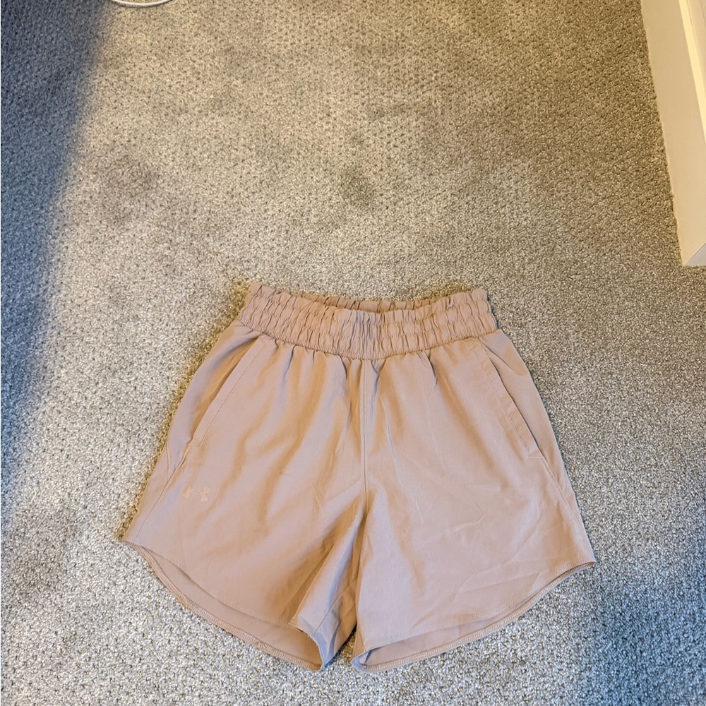 Under Armour Women's Athletic Shorts - Tan